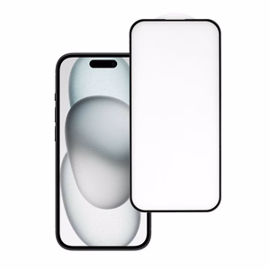Tempered Glass HARD Full Glue 5D for IPHONE 15 BLACK