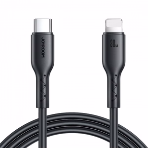 USB kaabel Joyroom „SA26“ must „Type-C / Lightning“ 100cm (kuni 30W)