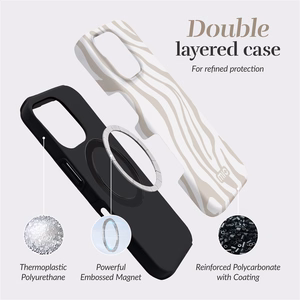 MIO Sandy Zebra Magsafe Ümbris iPhone 15 Pro
