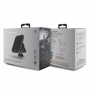 BMW BMMWCCDTPK 15W induction holder jaoks glass/grille must/must MagSafe Signature Edition