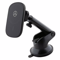 Mercedes MEWCCGSLK 15W induction hoidja jaoks air vent/glass must/must Silver Stars MagSafe