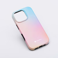 Ümbris jaoks iPhone 16 PRO MAX Forcell F-Protect Mirage compatible with Magsafe Military Drop-Test pinky sinine