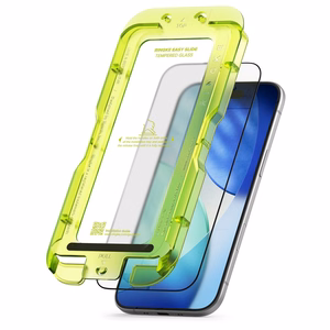 Ringke Easy Slide закалённое стекло 2 шт. для iPhone 17 Air - чёрный