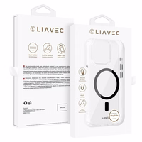 Liavec Glossy Magsafe Clear Ümbris do Iphone 13 Pro must