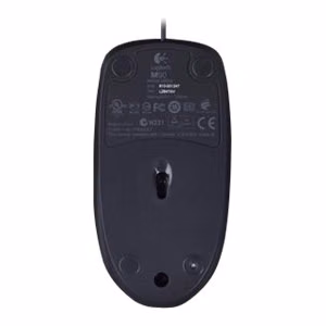 Logitech M90 Проводная оптическая мышь серая