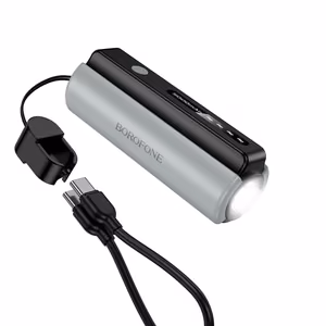 Borofone BJ87 Star Power Bank 5000mAh Type-C with flashlight black