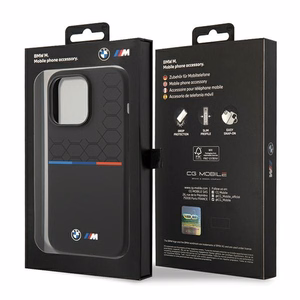 BMW Silicone Pattern чехол iPhone 15 Pro Max - чёрный
