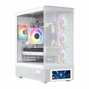 MODECOM Volcano AQ500 ARGB Midi valge