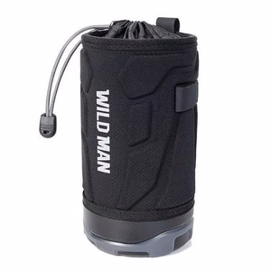 WILDMAN reisikott pudelihoidjale jalgratta juhtraual, 1L, R1, must
