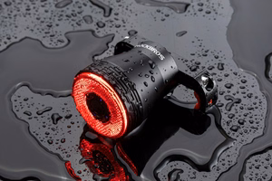 Rockbros Q5 tagumine jalgrattatuli Intelligent Stop System süsteemiga - must