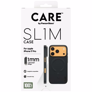 CARE by PanzerGlass SL1M MagSafe Ümbris jaoks iPhone 17 Pro - must