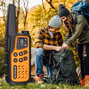 Baofeng BF-T25E raadiosaatjate komplekt, 2 tk, oranžid