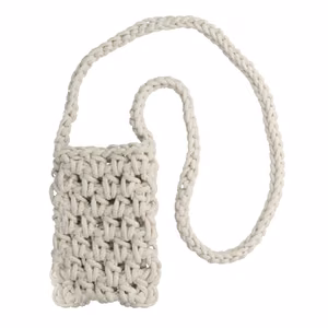 Knitted bag jaoks phone design 1 valge