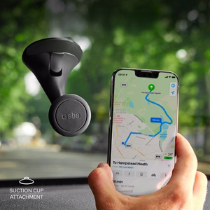 SBS TESUPPWINDWIDEK MagSafe compatible smartphone hoidja jaoks dashboard/windshield - must