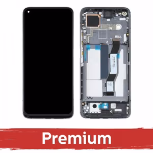 LCD Ekraan Ühildub Xiaomi Mi 10T / 10T Pro koos Frame / Cosmic Must / OEM