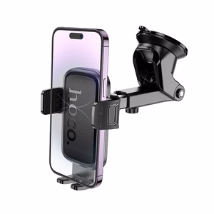 Car phone holder Hoco windshield / dashboard H79 black and gray