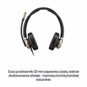 HP Poly Mission 825 USB juhtmega peakomplekt
