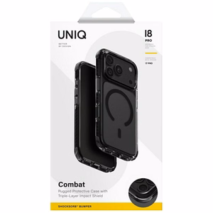 Uniq Combat Magclick Charging ümbris iPhone 18 Pro / 17 Pro – must