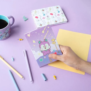 BT21 MANG A6 märkmike komplekt, 3 tk