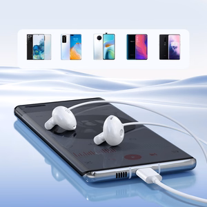 Joyroom JR-EC05 USB-C in-ear headphones - valge