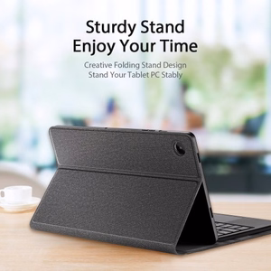 Dux Ducis "TK Series" juhtmevaba klaviatuur / ümbris Samsung X200 (X205) Tab A8 2021 10.5" must