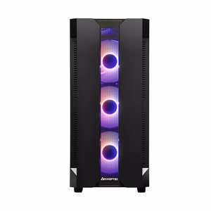 Корпус CHIEFTEC HUNTER MidiTower ATX MiniITX чёрный GS-01B-OP
