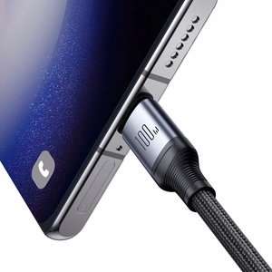 Joyroom Speedy Series S-A21 кабель 2 в 1 USB-C - USB-C USB-C 100W 1.5м - чёрный