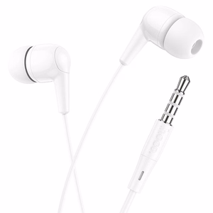Wire earphones USB C Hoco M97 valge