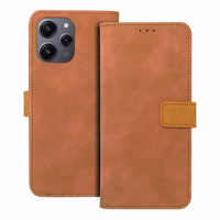 TENDER Book Ümbris jaoks XIAOMI Redmi 12 4G / 12 5G brown