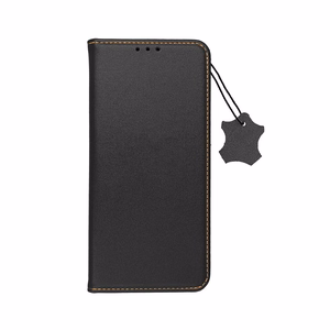 Nahast klappümbris Samsung A27 Smart Pro Book, must