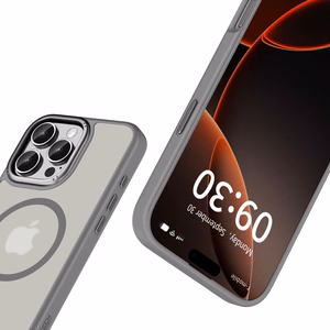 Tech-Protect MagEdge MagSafe ümbris jaoks iPhone 16 Pro Max - titanium