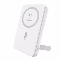 Powerbank Dudao K14S+ 10000mAh 20W USB-A / USB-C / MagSafe koos alusega - valge