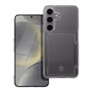 FORCELL F-PROTECT Crystal Pocket Ümbris jaoks SAMSUNG S24 läbipaistev