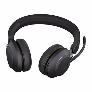Jabra Evolve2 65 USB-A must MS stereo peakomplekt