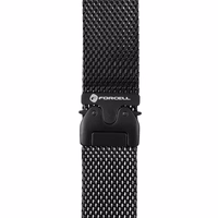 Strap to Apple Watch Forcell F-Design FA11 steel clasp 38 / 40 / 41 mm must