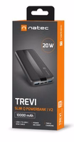 NATEC Trevi Slim Q V2 akupank 10000 mAh must