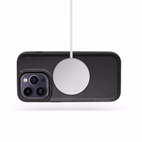 Tech-Protect Wallet MagSafe ümbris jaoks iPhone 12 / 12 Pro - must