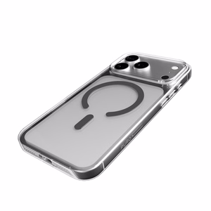 Puro Lite Mag TPU+PC Ümbris Compatible with MagSafe jaoks iPhone 17 Pro Max - Läbipaistev with Hall Ring
