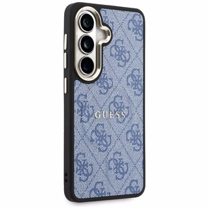Guess ümbris 4G Embossed Ring MagSafe Samsung Galaxy S26 jaoks sinine