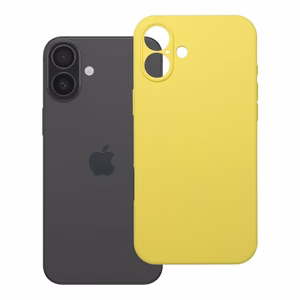 Ümbris SILICONE 2mm jaoks IPHONE 16 Plus compatible koos MagSafe lemon