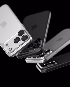 Ringke Camera Full Cover kaamerakaitseklaas, 2 tk komplekt iPhone 18 Pro Max jaoks, must