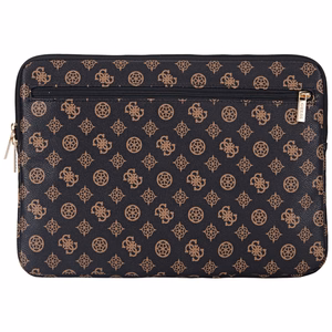 Guess Sleeve Peony Pocket Triangle 14" Laptop Bag - must