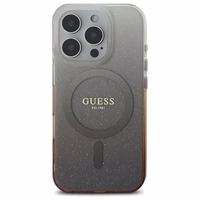 Guess IML Glitter Gradient MagSafe iPhone 16 Pro Ümbris - Brown