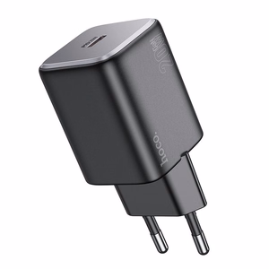 Phone Laadija Hoco USB C QC PD 20W N40 must