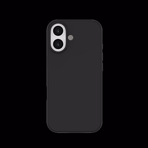 JUST MUST REGULAR DEFENSE silikoonist ümbris MAGSAFE-ga iPhone 17 must