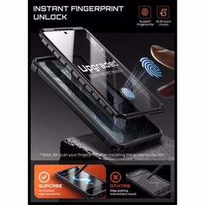 Supcase Unicorn Beetle Pro Mag MagSafe 2-komplektne ümbris Samsung Galaxy S26 Ultra jaoks - must