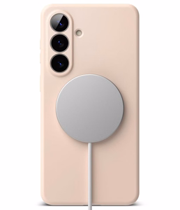 Ringke Silikoon MagSafe Ümbris for Samsung Galaxy S26+ - roosa