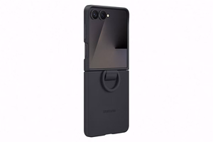 PF766TBEGWW Ring Case (Silicone) Samsung Galaxy Flip7, Black