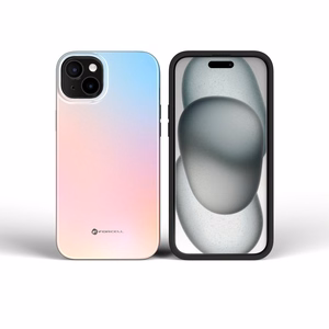 Ümbris jaoks iPhone 15 PRO MAX Forcell F-Protect Mirage compatible with Magsafe Military Drop-Test pinky sinine