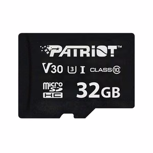 Mälukaart PATRIOT VX Series 32GB MicroSDXC V30 Class 10 UHS-I U3 4K UHD (PSF32GVX31MCH)